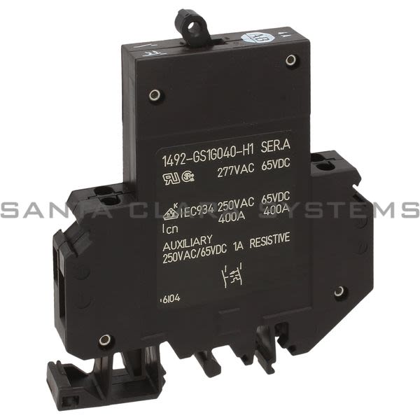 Allen Bradley 1492-GS1G040 1 Pole High Den. Slim Mini.CB 4 amps Product Image