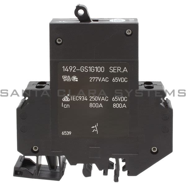 Allen Bradley 1492-GS1G100 1 Pole High Den. Slim Mini.CB 10 amps Product Image