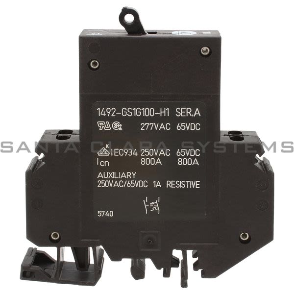 Allen Bradley 1492-GS1G100-H1 Miniature Circuit Breaker Product Image