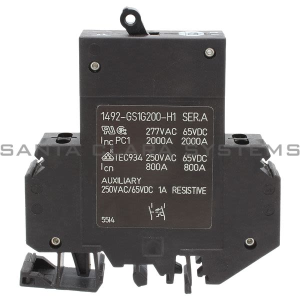 Allen Bradley 1492-GS1G200-H1 Circuit Breaker High-Density Product Image