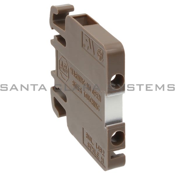 Allen Bradley 1492-H1BR Terminal Block | Brown Product Image