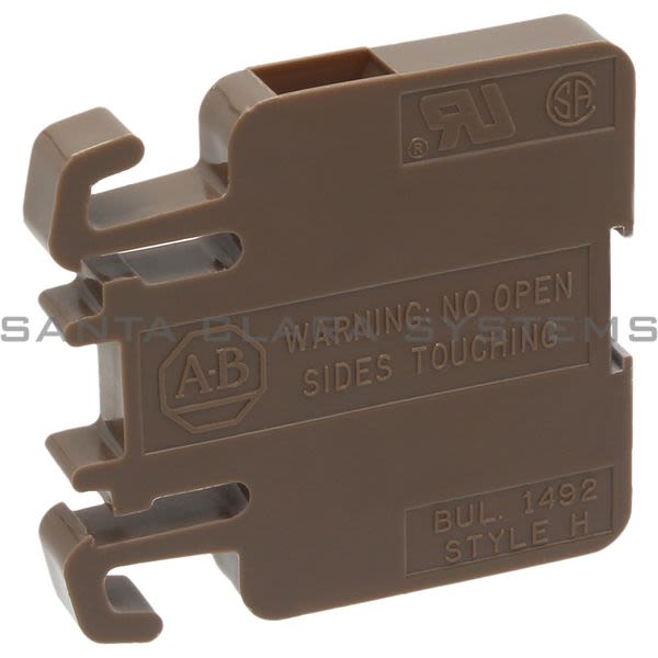 Allen Bradley 1492-H1BR Terminal Block | Brown Product Image