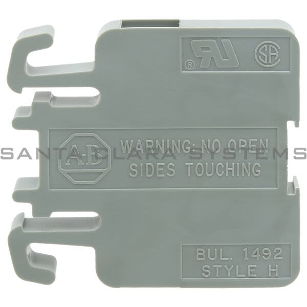 Allen Bradley 1492-H1GY Terminal Block Gray Product Image