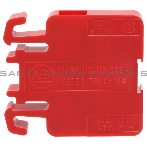 Allen Bradley 1492-H1RE Terminal Block | Red Product Image