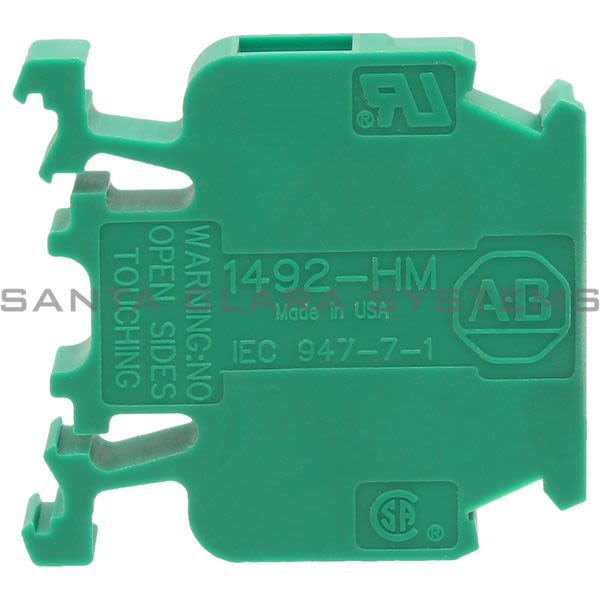 Allen Bradley 1492-HM1G Terminal Block Green Product Image