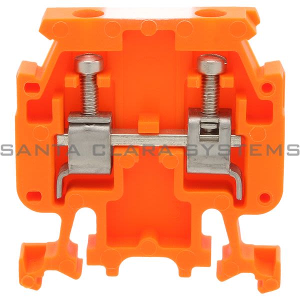 Allen Bradley 1492-HM1OR Terminal Block | Orange Finger-Safe Product Image