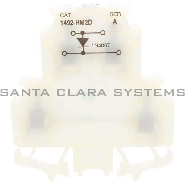 Allen Bradley 1492-HM2D Finger-Safe Double Circuit Component Block Product Image