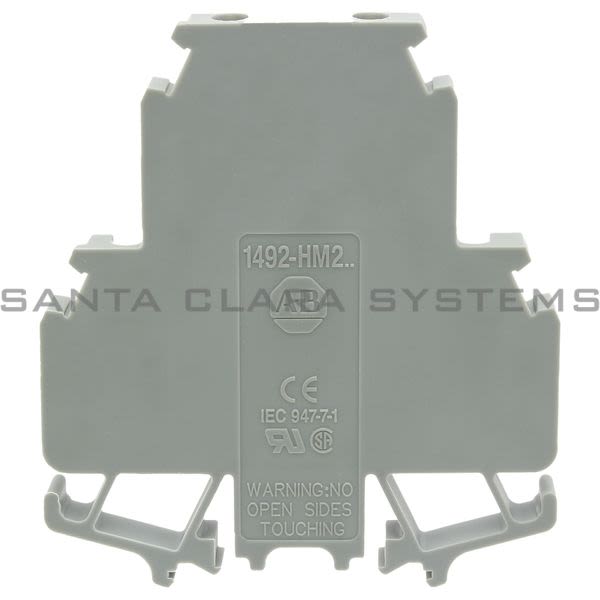 Allen Bradley 1492-HM2GY Finger-Safe Double Circuit Component Block Product Image