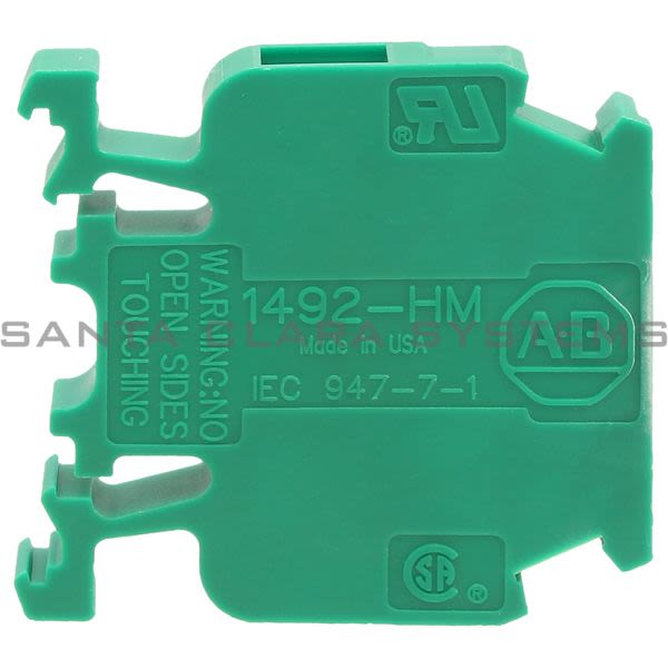 Allen Bradley 1492-HM3G Terminal Block | Green Product Image