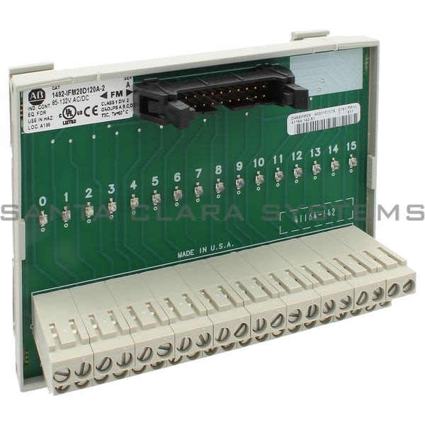 Allen Bradley 1492-IFM20D120A-2 Digital I/O Module Product Image