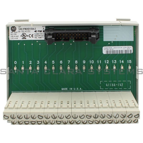 Allen Bradley 1492-IFM20D120A-2 Digital I/O Module Product Image