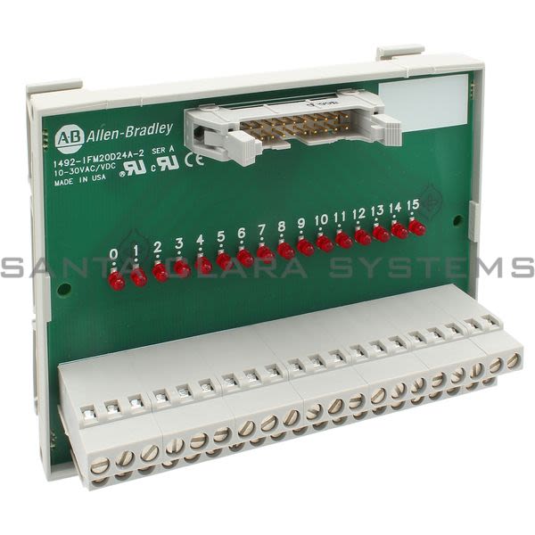 Allen Bradley 1492-IFM20D24A-2 20-Point Digital IFM, 24V AC/DC LED Indicators Product Image