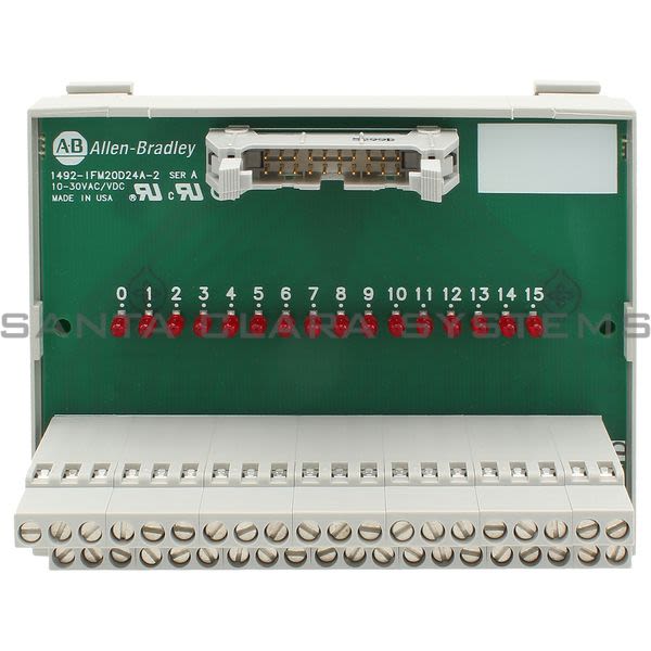 Allen Bradley 1492-IFM20D24A-2 20-Point Digital IFM, 24V AC/DC LED Indicators Product Image
