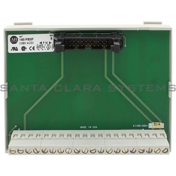 Allen Bradley 1492-IFM20F 20 PT. Narrow Interface Module Product Image