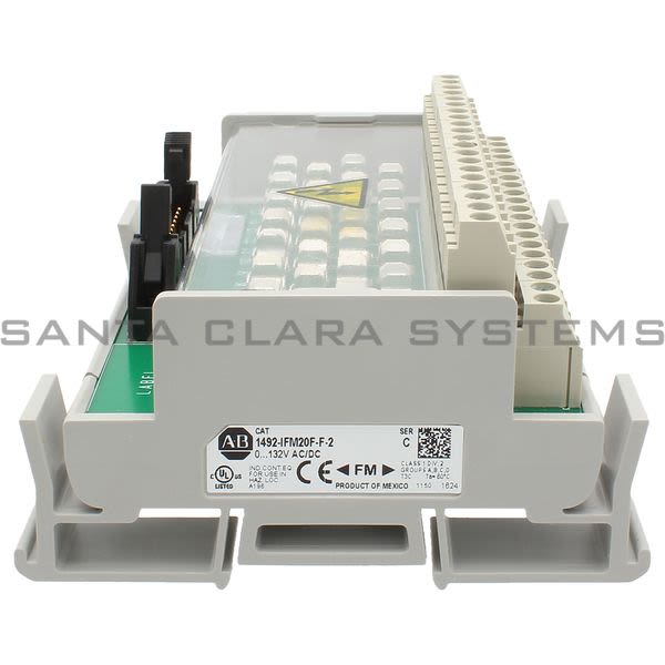 Allen Bradley 1492-IFM20F-F-2 Interface Module | 20PT Fusible Digital Product Image
