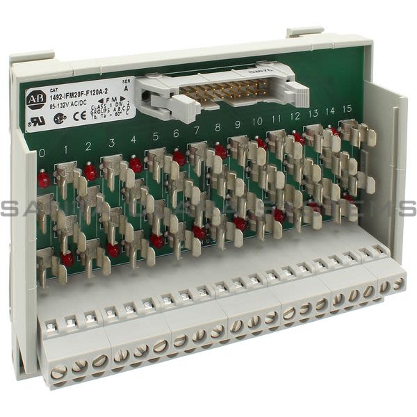 Allen Bradley 1492-IFM20F-F120A-2 20-Point Fusible Digital IFM Product Image
