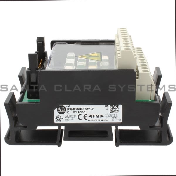 Allen Bradley 1492-IFM20F-FS120-2 20-Point Isolated Fusible Digital IFM Product Image