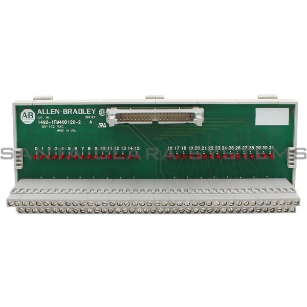 Allen Bradley 1492-IFM40D120-2 40 PT. Interface Module W/ LEDs Product Image