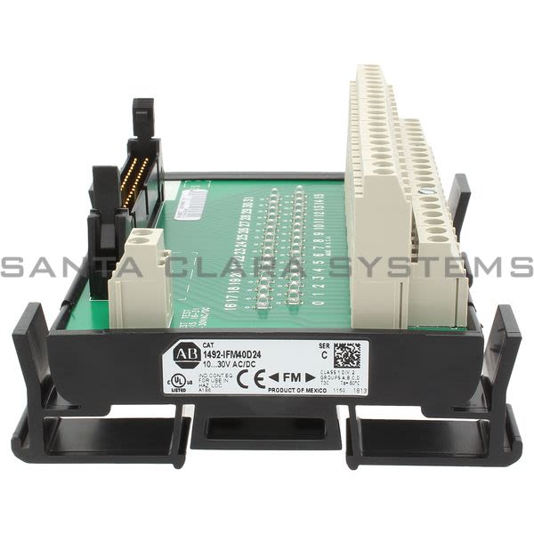 Allen Bradley 1492-IFM40D24 40-Point Digital IFM, 24V AC/DC LED Indicators Product Image