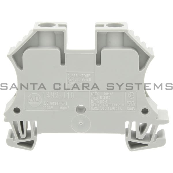 Allen Bradley 1492-J10 Terminal Block Grey Product Image