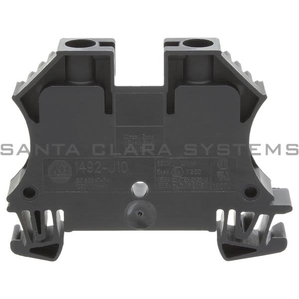 Allen Bradley 1492-J10-BL Terminal Block Black Product Image