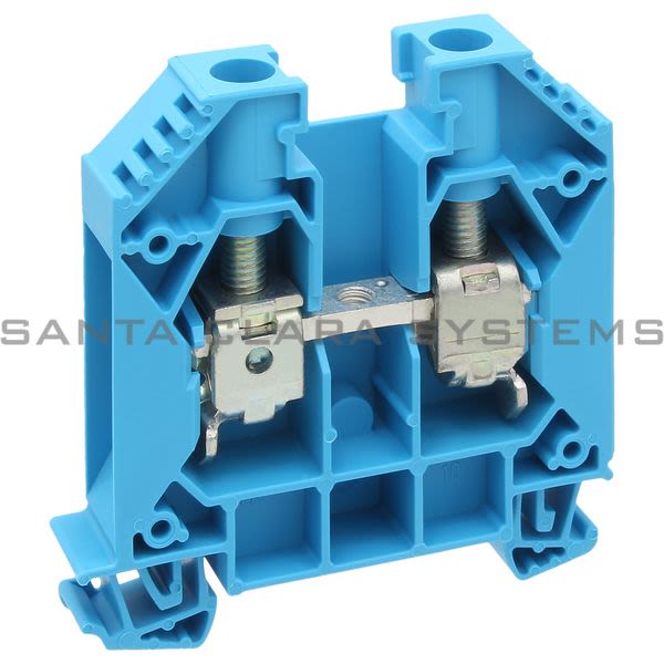 Allen Bradley 1492-J16-B Feed-Through Screw Terminal Block 16mm Blue Product Image