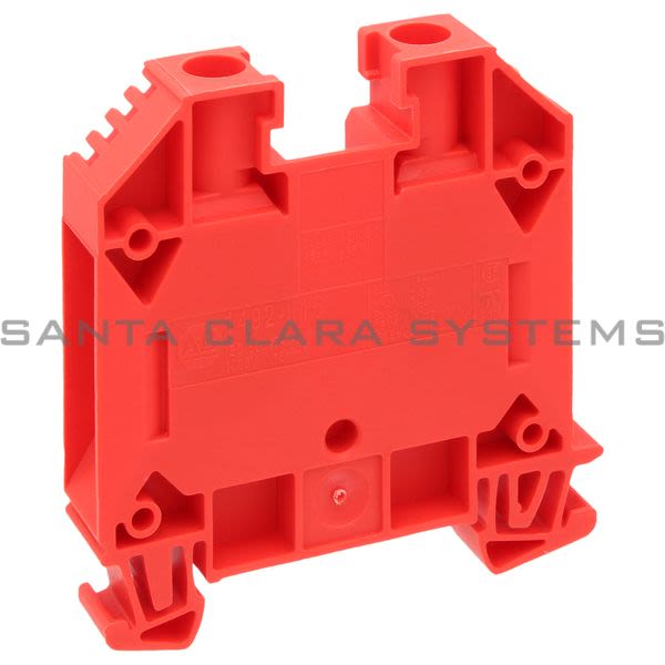 Allen Bradley 1492-J16-RE Feed-Through Screw Terminal Block 16mm Red Product Image
