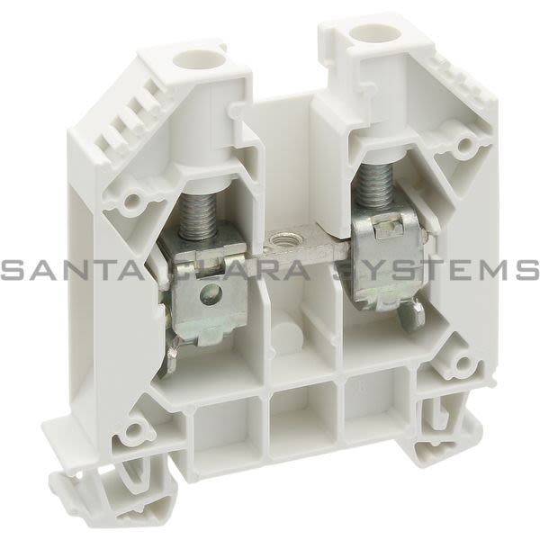 Allen Bradley 1492-J16-W Feed-Through Screw Terminal Block 16mm White Product Image