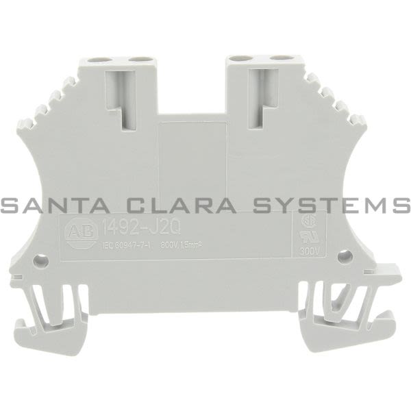 Allen Bradley 1492-J2Q Feed Through Screw Term Blk 1.5mm Quad Gray Product Image