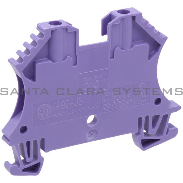 Allen Bradley 1492-J3-V Terminal Block Violet Product Image