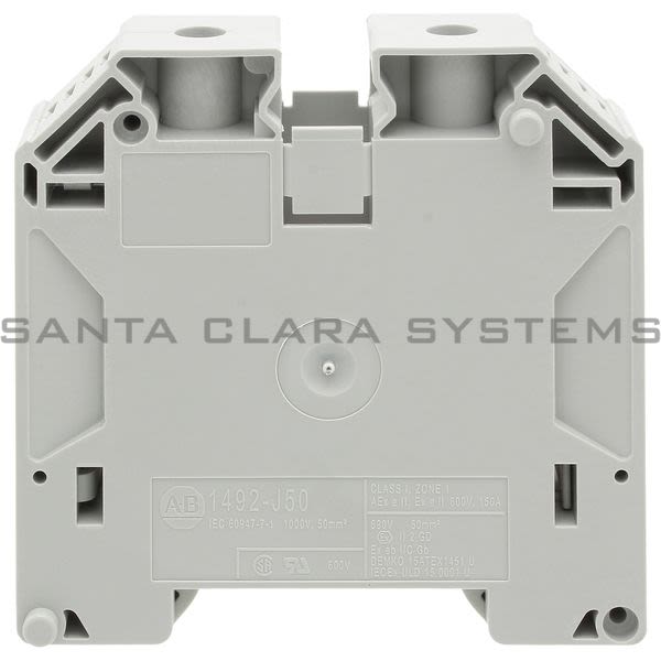 Allen Bradley 1492-J50 IEC 1-CKT Feed-Through Blk, 50mm Product Image