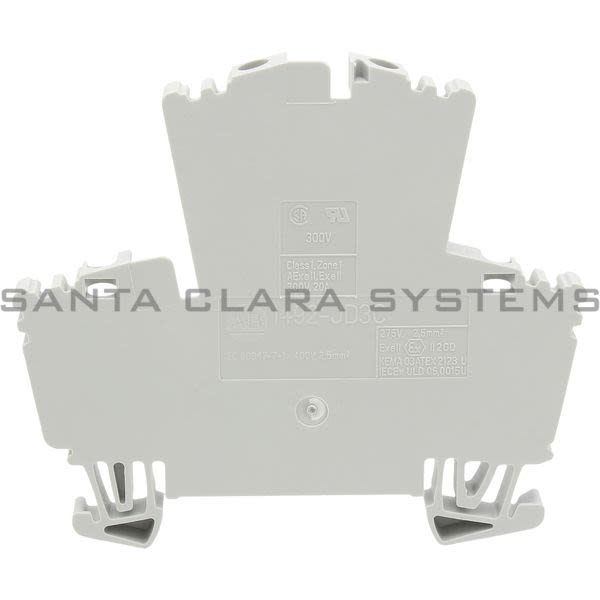 Allen Bradley 1492-JD3C Terminal Block Gray Product Image