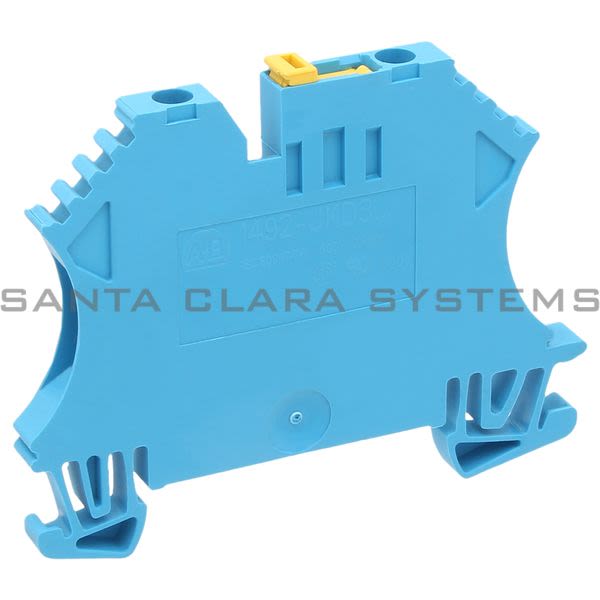 Allen Bradley 1492-JKD3-B Knife Disconnect Terminal Block, Blue Product Image
