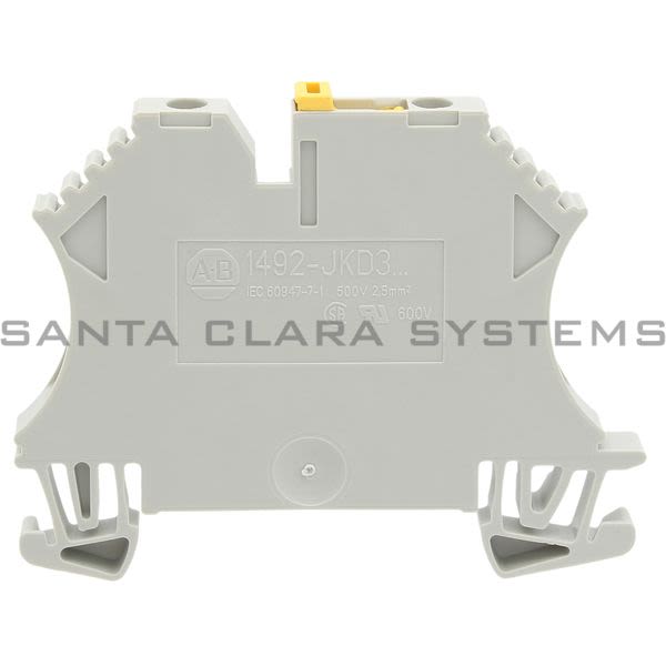 Allen Bradley 1492-JKD3TP IEC Knife Disconnect Feed-Through, 2.5mm Product Image
