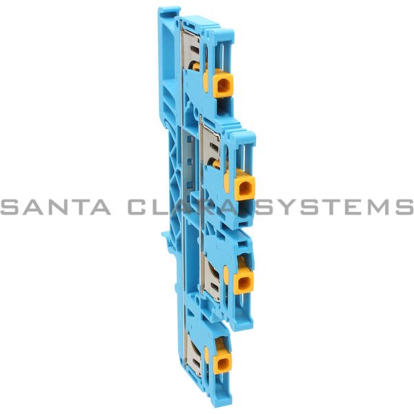 Allen Bradley 1492-KD2-B Dual Clamp Block, Blue Product Image
