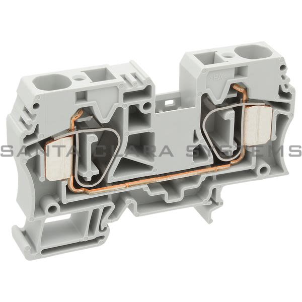 Allen Bradley 1492-L16 Feed Through Spring Clamp Term Blk 16mm Gray Product Image