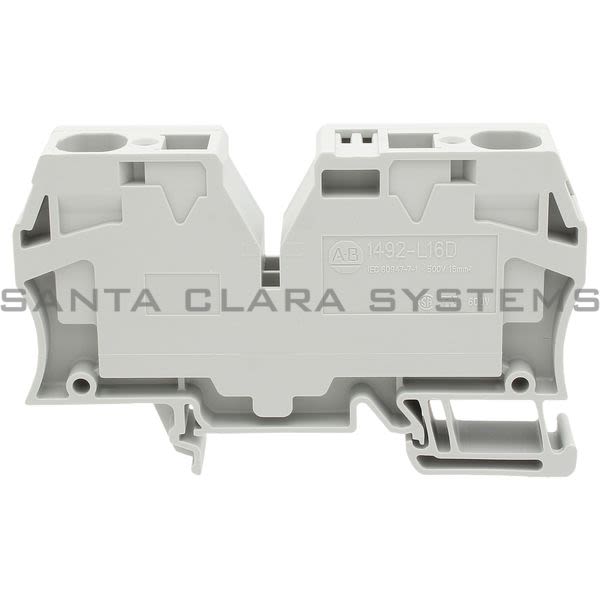 Allen Bradley 1492-L16D 1-CKT Feed-Through Blk, Power Dist, 16mm Product Image