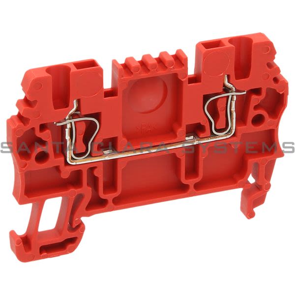 Allen Bradley 1492-L2-RE 1-CKT Feed-Through Blk, 1.5mm Red Product Image