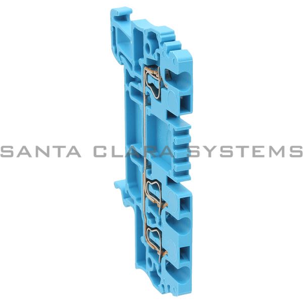 Allen Bradley 1492-L2T-B Ft Spring Clamp Terminal Block 1.5mm Triple Blue Product Image