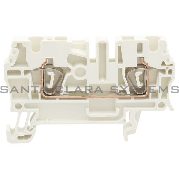 Allen Bradley 1492-L3-W Feed Through Spring Clamp Term Block 35mm White Product Image