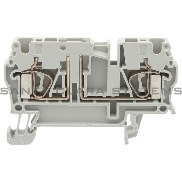 Allen Bradley 1492-L3P Ft Spring Clamp Term Block 2.5mm Plugable Gray Product Image