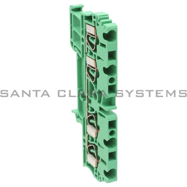 Allen Bradley 1492-L3Q-G Terminal Block| Green Product Image