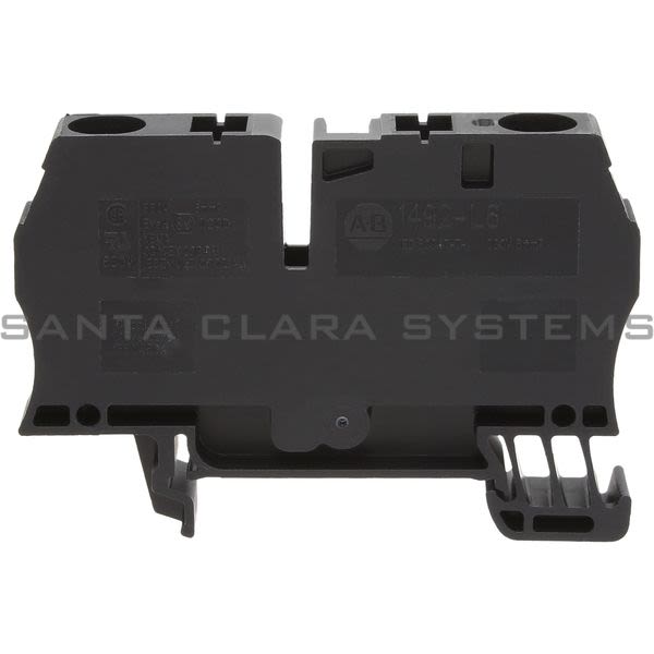 Allen Bradley 1492-L6-BL Terminal Block | Black Product Image