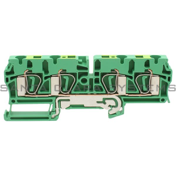 Allen Bradley 1492-LG4Q 1-CKT Feed-Through Grd Blk, 2 Conn Pts, 4mm Product Image