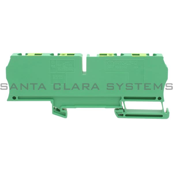 Allen Bradley 1492-LG4Q 1-CKT Feed-Through Grd Blk, 2 Conn Pts, 4mm Product Image