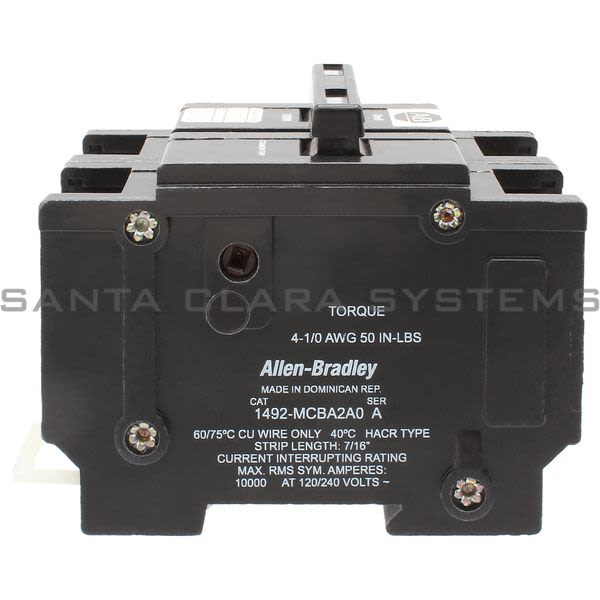 Allen Bradley 1492-MCBA2A0 Circuit Breaker Product Image