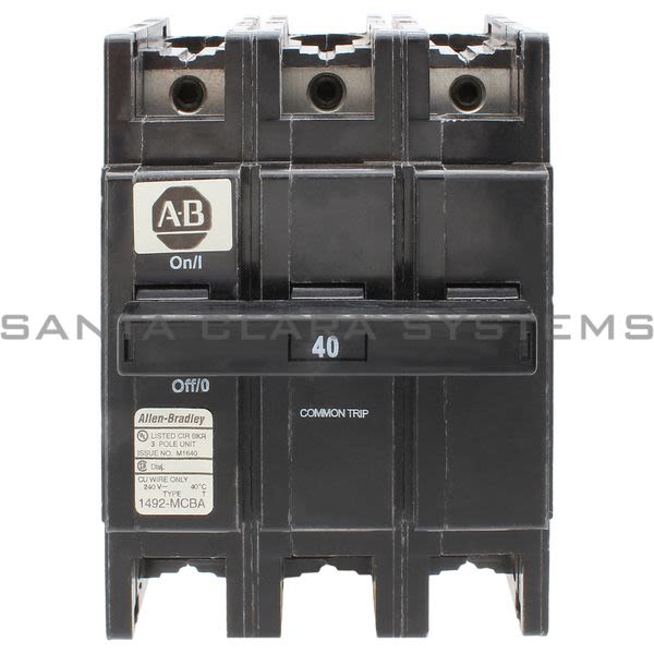 Allen Bradley 1492-MCBA340 Circuit Breaker Product Image