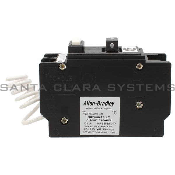 Allen Bradley 1492-MCGAT115 Breaker Product Image