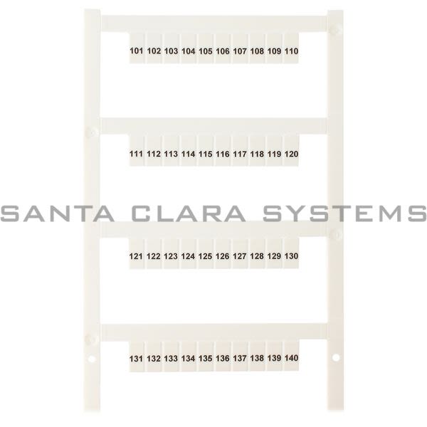 Allen Bradley 1492-MS5X9V101-END Snap-In Marker Product Image