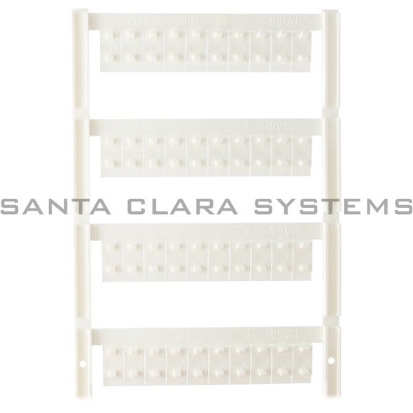 Allen Bradley 1492-MS6X12H101-110 Marker Card Snap-In Numbers 101-110 Product Image